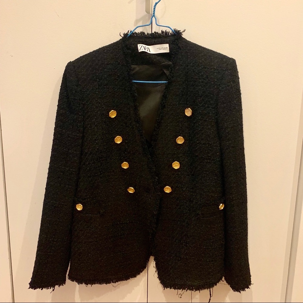 Zara tweed blazer/jacket